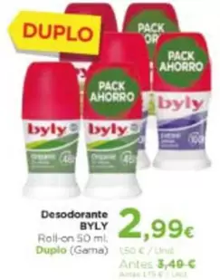 Byly - Desodorante Roll-On