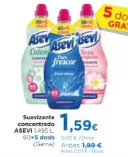 Asevi - Suavizante Concentrado
