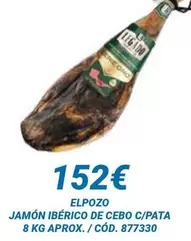 Elpozo - Jamon Iberico De Cebo C/ Pata
