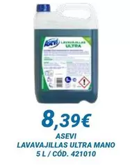 Asevi - Lavavajillas Ultra Mano