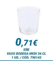 Vaso Bodega Medi