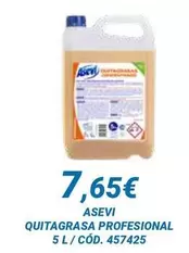 Asevi - Quitagrasa Profesional