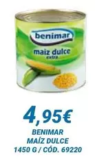 Benimar - Maíz Dulce