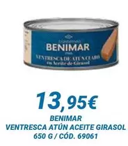 Benimar - Atun Aceite Girasol