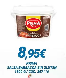 Prima - Salsa Barbacoa Sin Gluten