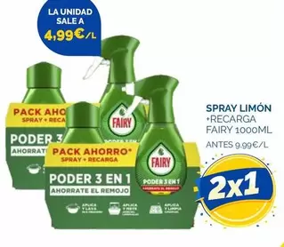 Fairy - Spray Limon