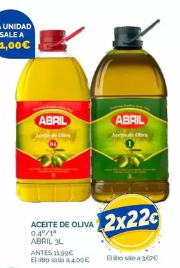 Abril - Aceite De Oliva