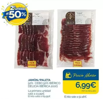 Legado Ibérico - Jamón/ Paleta 50% Cebo 50% Ibérico