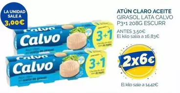 Calvo - Atun Claro Aceite Girasol
