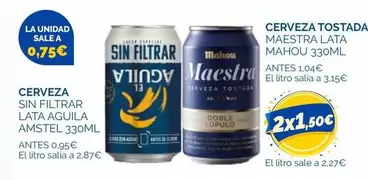 Mahou - Cerveza Tostada