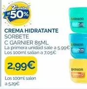 Garnier - Crema Hidratante Sorbete C