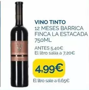 Finca la Estacada - Vino Tinto