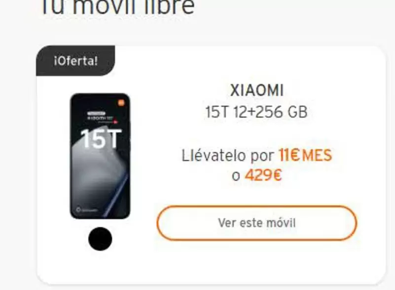 Xiaomi - 15T 12 + 256 GB