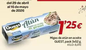 Guest - Migas De Atun En Aceite