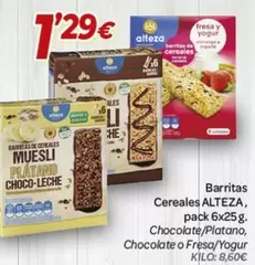 Alteza - Barritas Cereales