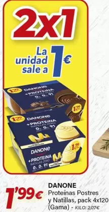 Danone - Proteinas Postres Y Natillas