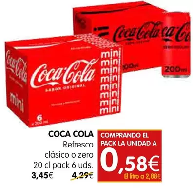 Coca-Cola - Refresco Clasico O Zero