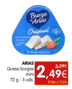 Burgo De Arias - Queso Burgos Mini