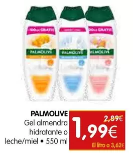 Palmolive - Gel Almendra Hidratante O Leche/ Miel