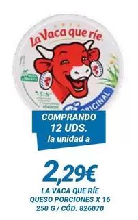 La vaca que ríe - Queso Porciones