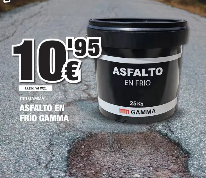 Asfalto En Frio Gamma