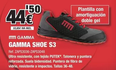 Gamma Shoe S3