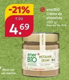 EnerBiO - Crema De Pistachos