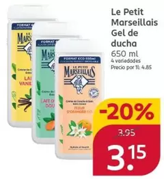 Le Petit Marseillais - Gel De Ducha