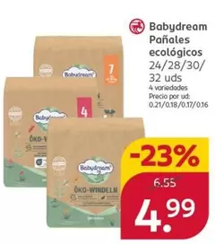 Babydream - Pañales Ecológicos