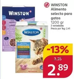 Winston - Alimento Selecto Para Gatos