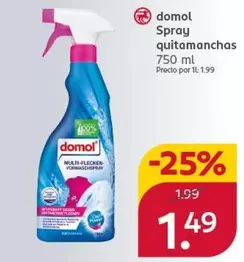Domol - Spray Quitamanchas