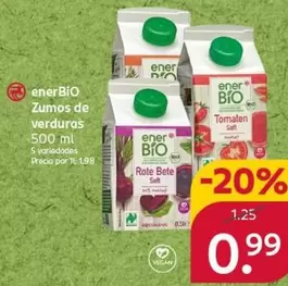 Enerbio - Zumos De Verduras