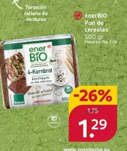 EnerBiO - Pan De Cereales