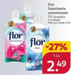 Flor - Suavizante Concentrado