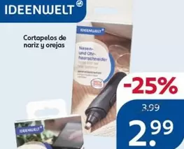 Ideenwelt - Cortapelos De Nariz Y Orejas