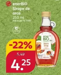 Enerbio - Sirope De Arce