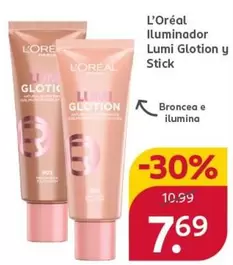 L'Oréal - Iluminador Lumi Glotion Y Stick 