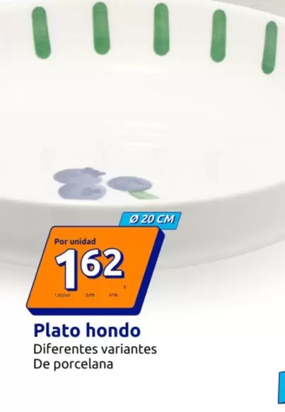 Plato Hondo