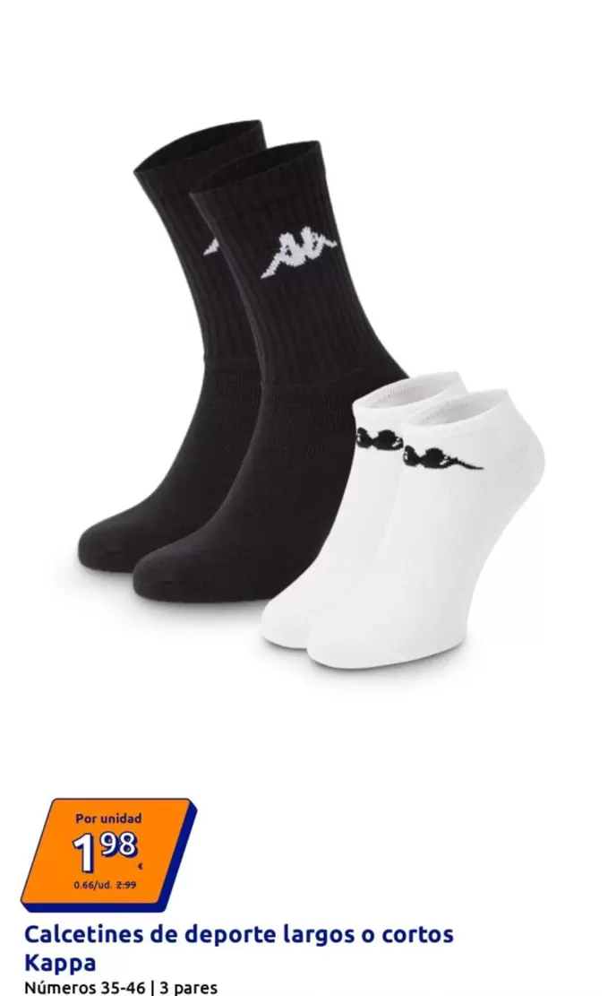 Kappa - Calcetines De Deporte Largos O Cortos