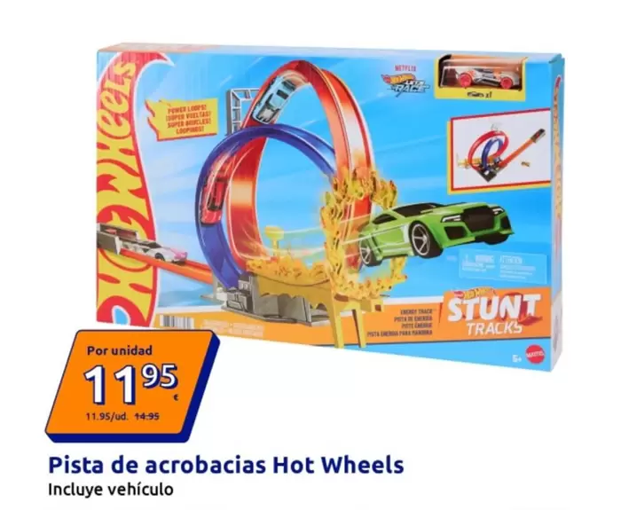 Hot Wheels - Pista De Acrobacias 