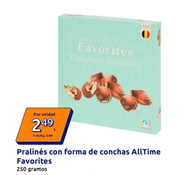 AllTime Favorites - Pralinés Con Forma De Conchas 