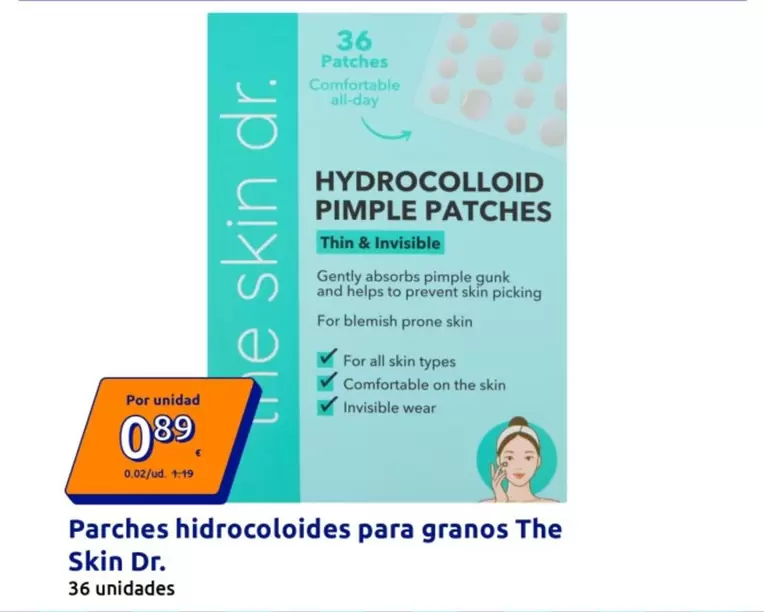 The Skin Dr. - Parches Hidrocoloides Para Granos 