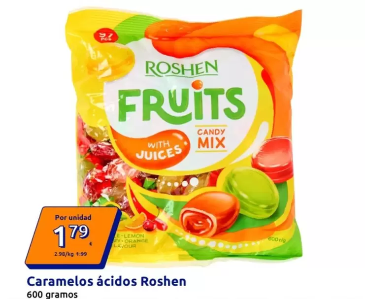 Roshen - Caramelos Acidos