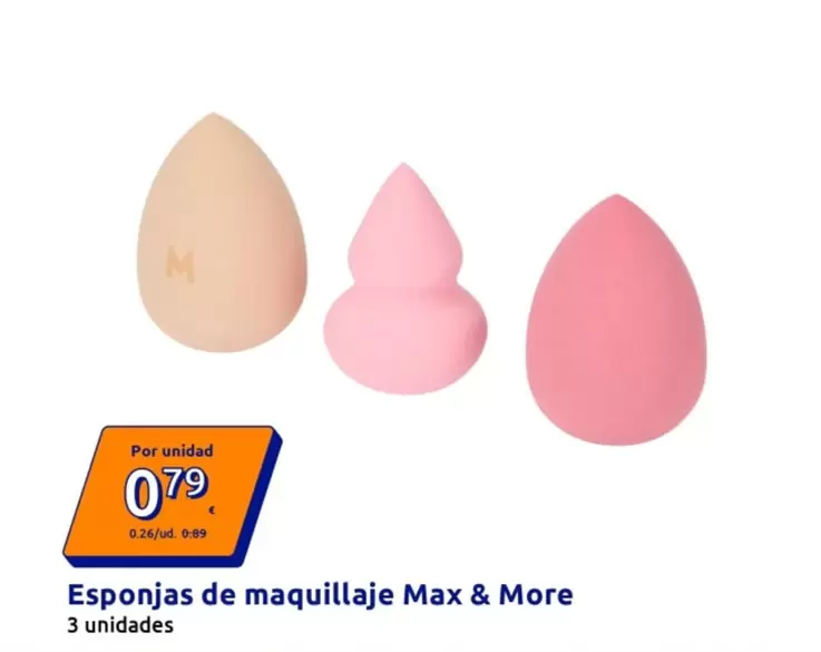 Max&More - Esponjas De Maquillaje