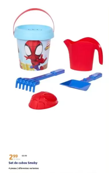 Smoby - Set De Cubos 