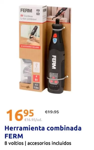 Herramienta Combinada FERM