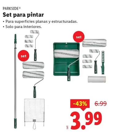 Parkside - Set Para Pintar