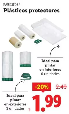 Parkside - Plásticos Protectores