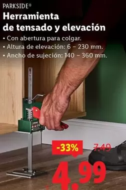 Parkside - Herramienta De Tensado Y Elevacion
