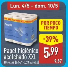 Esselt - Papel Higienico Acolchado Xxl